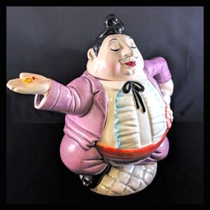 💍 Vtg. Roy Simpson Amazing Vintage "The Proposal" Teapot